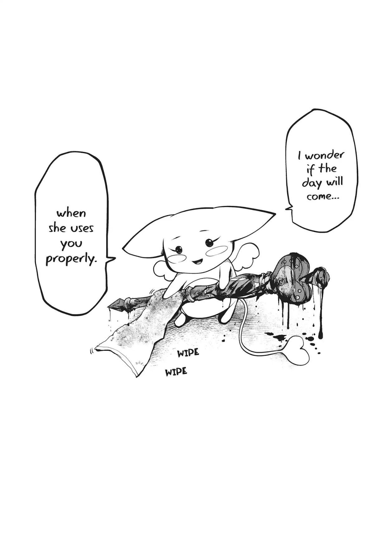 Machigatta ko wo Mahou Shoujo ni Shite Shimatta Chapter 9 page 36 - Chapter 9: Vol.1 Ch9: Imma Gonna Kill You, Tits for Brains