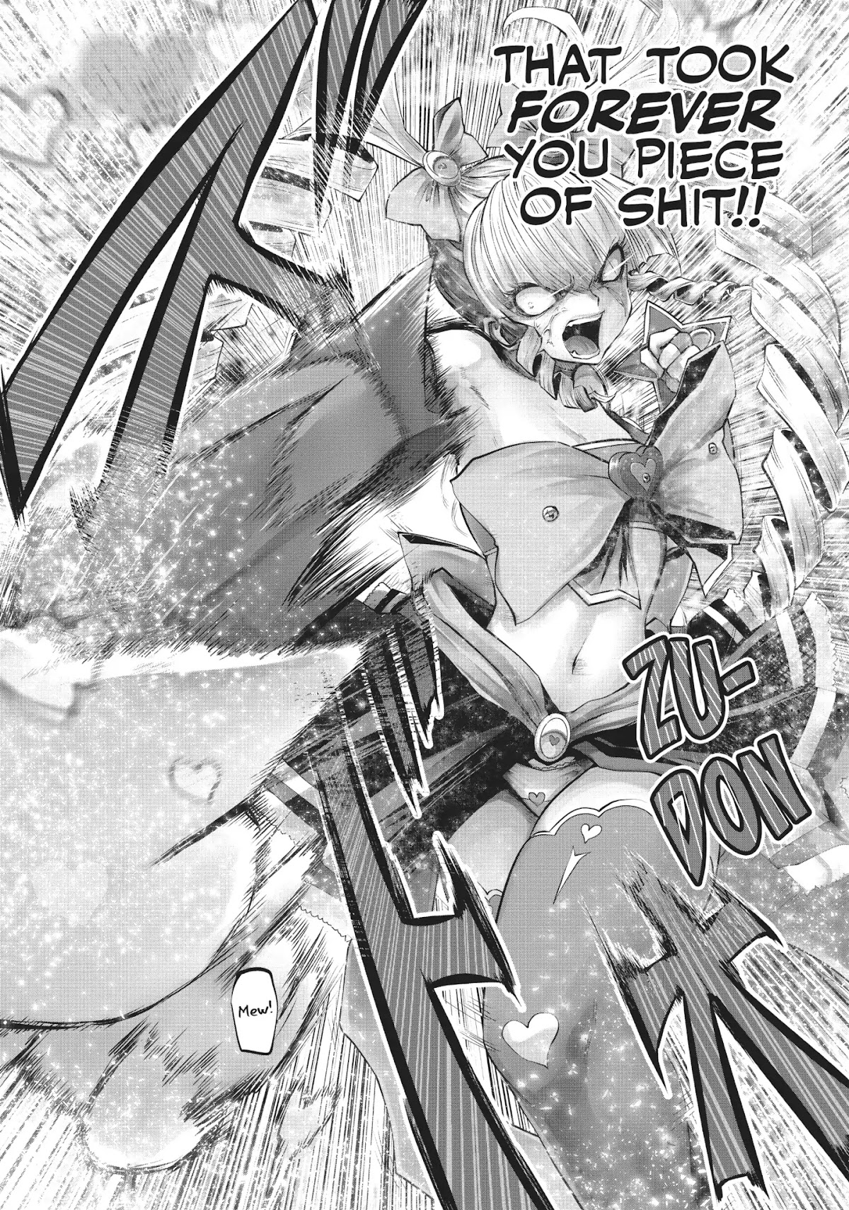 Machigatta ko wo Mahou Shoujo ni Shite Shimatta Chapter 9 page 6 - Chapter 9: Vol.1 Ch9: Imma Gonna Kill You, Tits for Brains
