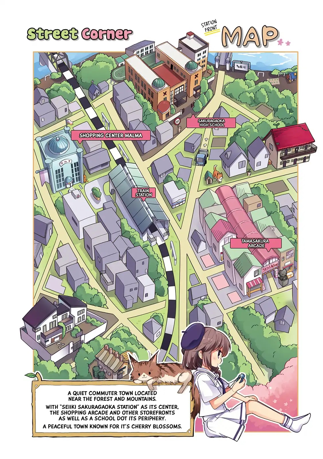 Machikado Mazoku Chapter 0 page 10 - Chapter 0