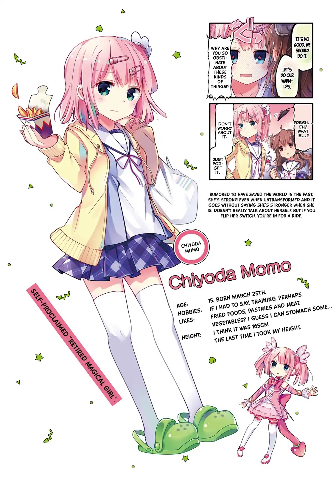 Machikado Mazoku Chapter 0 page 6 - Chapter 0