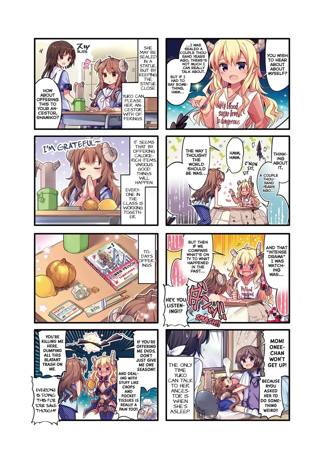 Machikado Mazoku Chapter 0 page 9 - Chapter 0