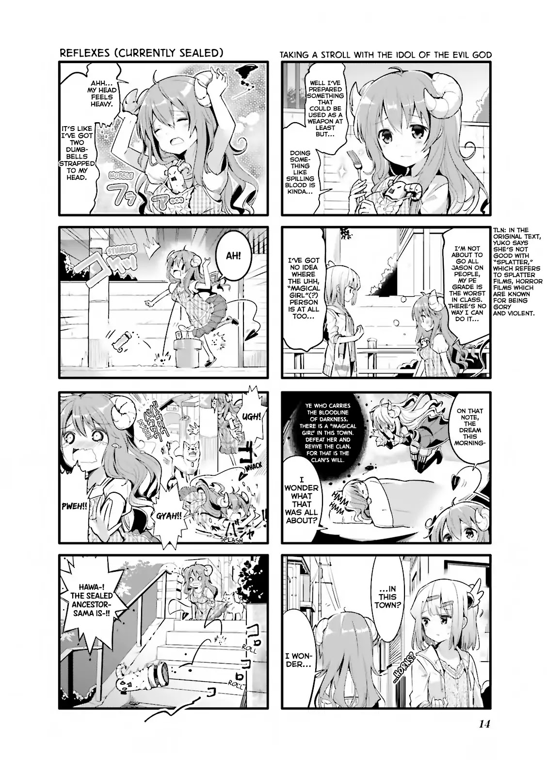 Machikado Mazoku Chapter 1 page 7 - Chapter 1