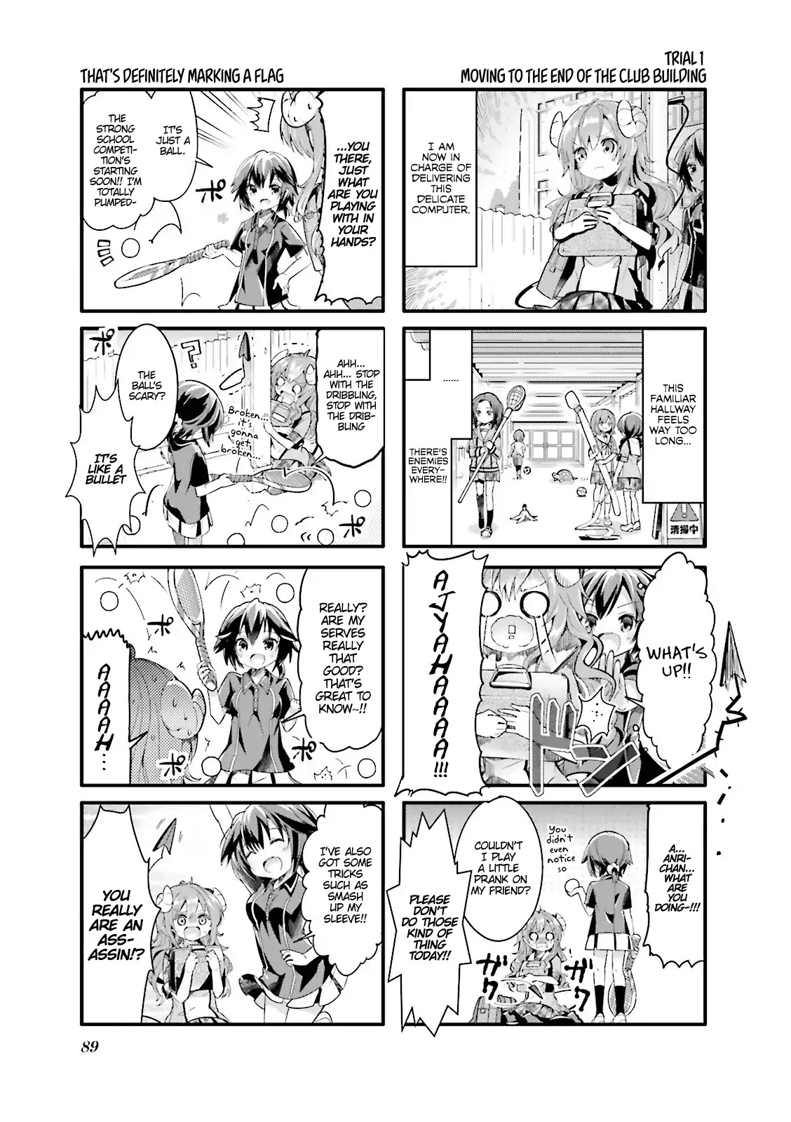 Machikado Mazoku Chapter 10 page 3 - Chapter 10