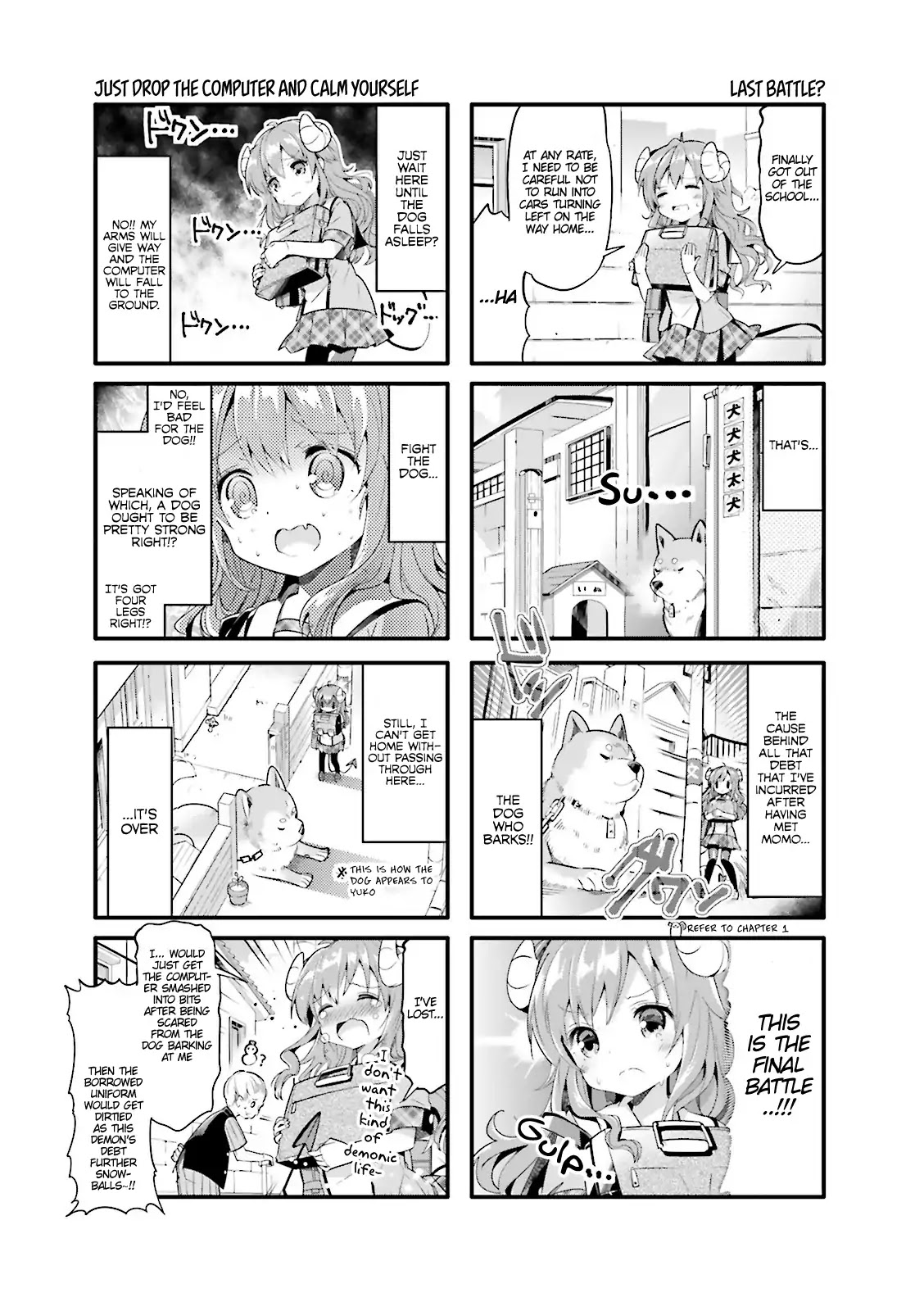 Machikado Mazoku Chapter 10 page 5 - Chapter 10