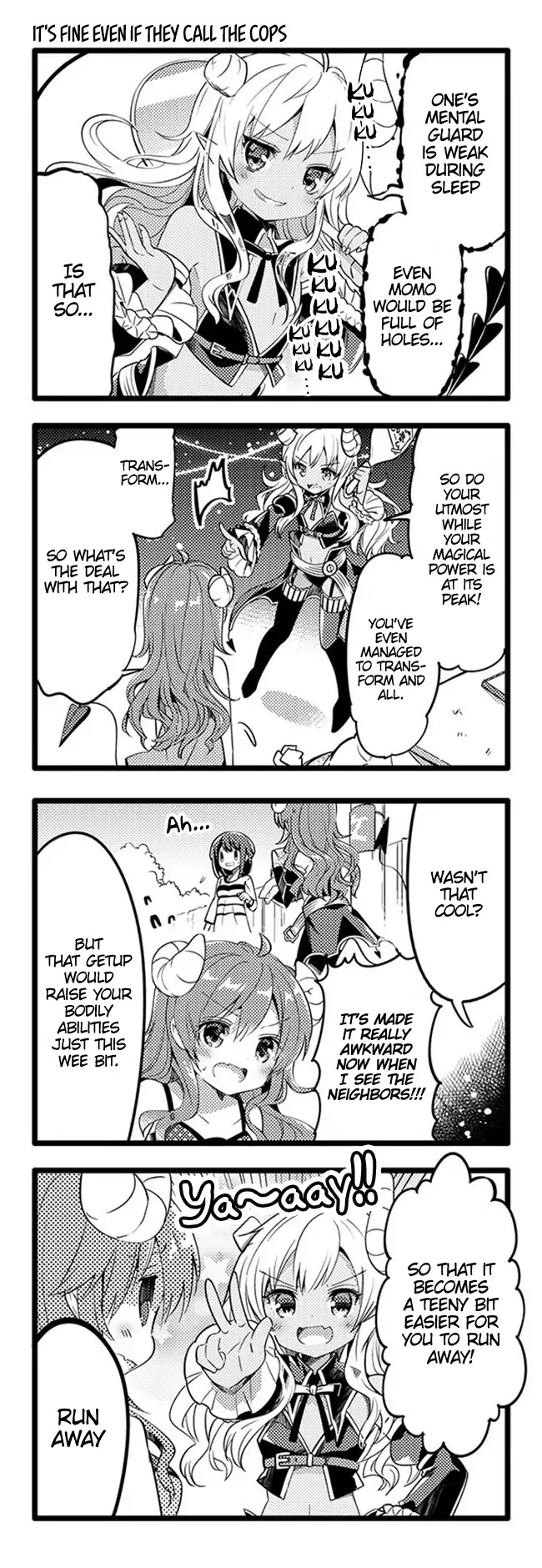 Machikado Mazoku Chapter 11 page 3 - Chapter 11