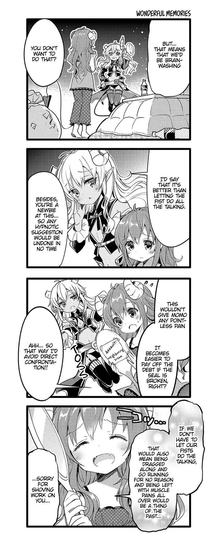 Machikado Mazoku Chapter 11 page 4 - Chapter 11