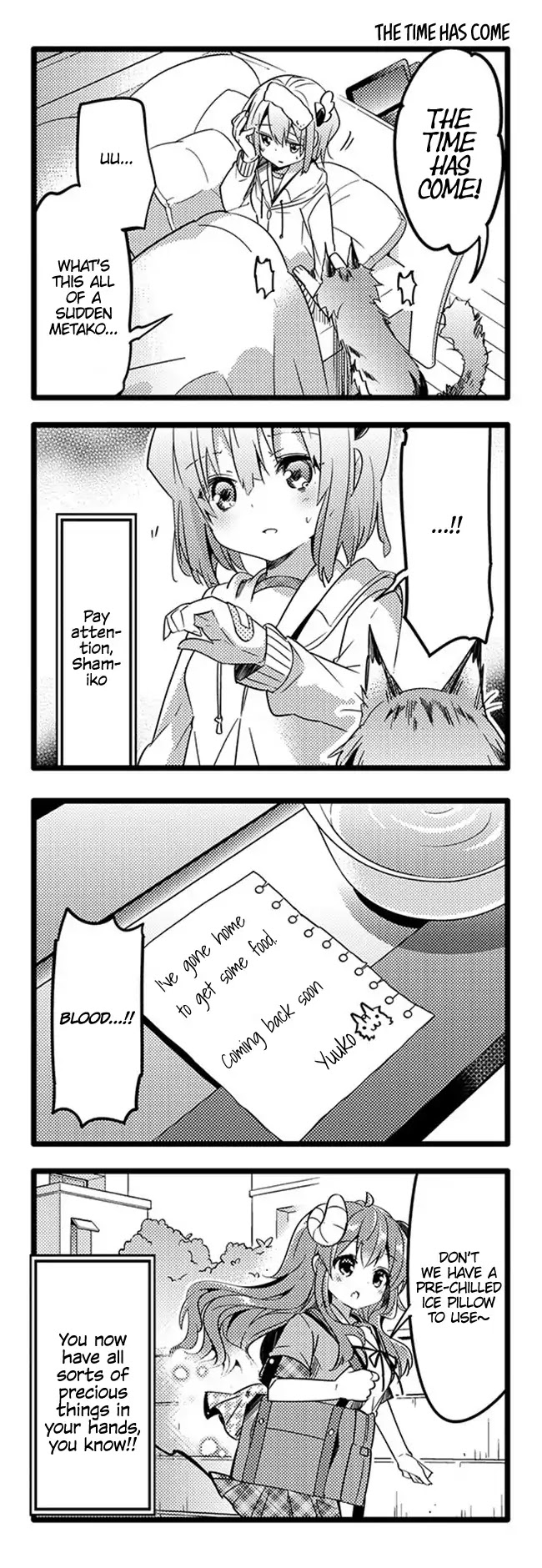 Machikado Mazoku Chapter 12 page 15 - Chapter 12