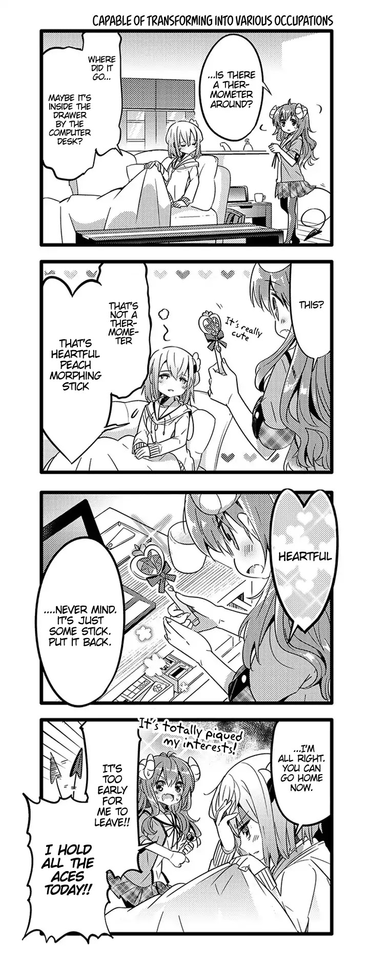 Machikado Mazoku Chapter 12 page 3 - Chapter 12