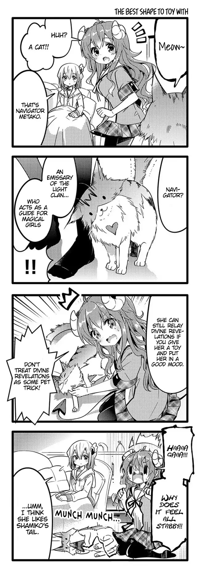 Machikado Mazoku Chapter 12 page 4 - Chapter 12