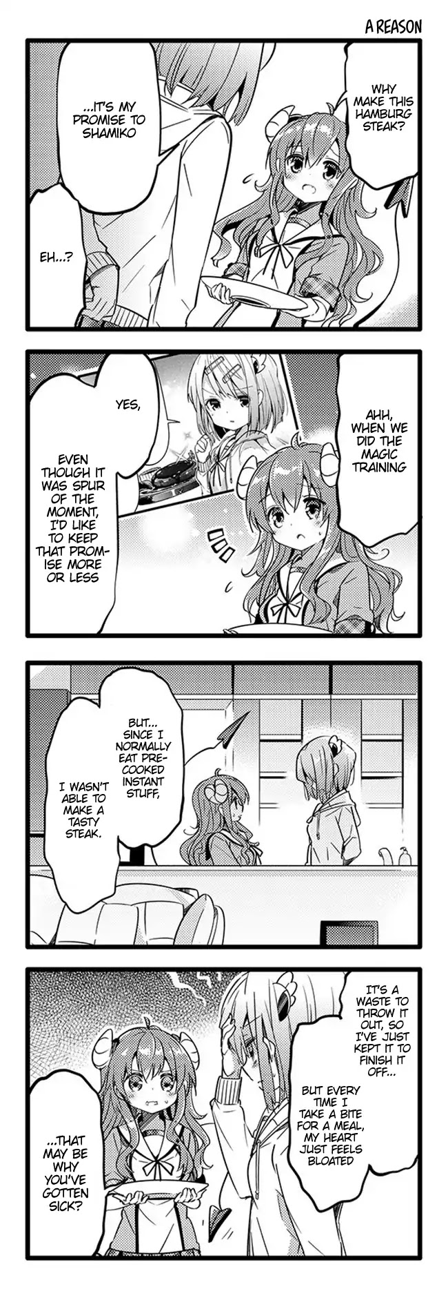 Machikado Mazoku Chapter 12 page 9 - Chapter 12