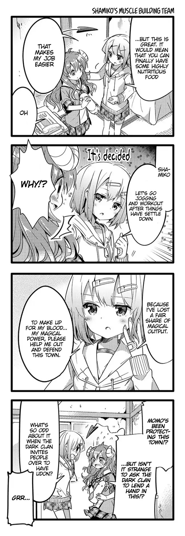 Machikado Mazoku Chapter 13 page 12 - Chapter 13