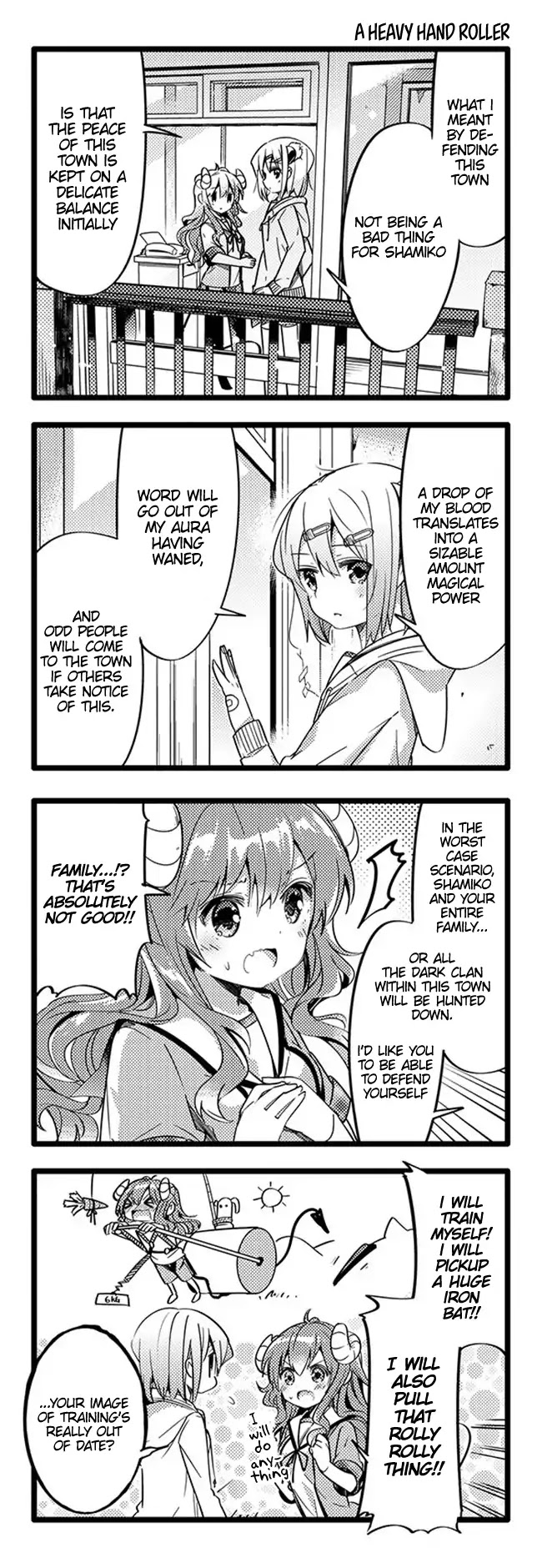 Machikado Mazoku Chapter 13 page 14 - Chapter 13