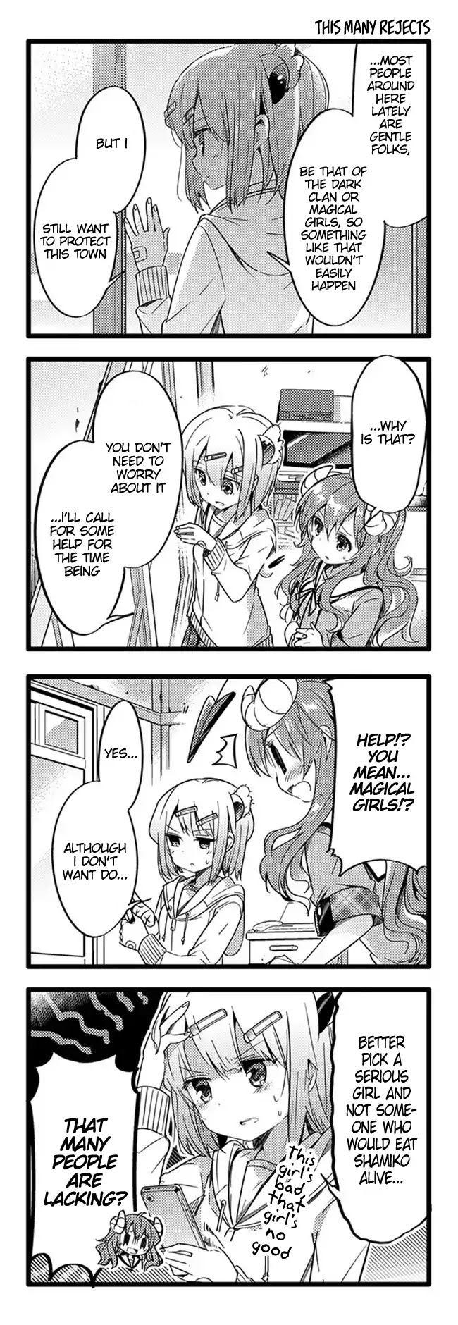 Machikado Mazoku Chapter 13 page 15 - Chapter 13