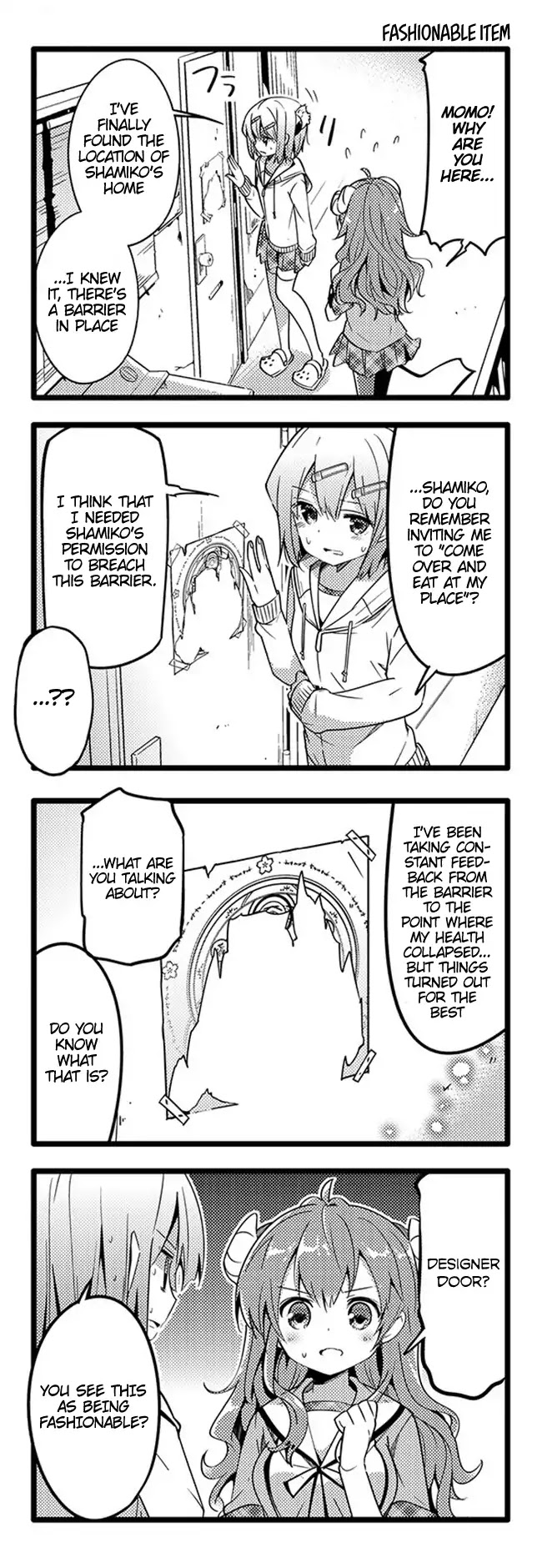 Machikado Mazoku Chapter 13 page 3 - Chapter 13