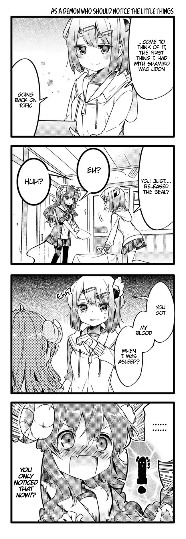 Machikado Mazoku Chapter 13 page 6 - Chapter 13