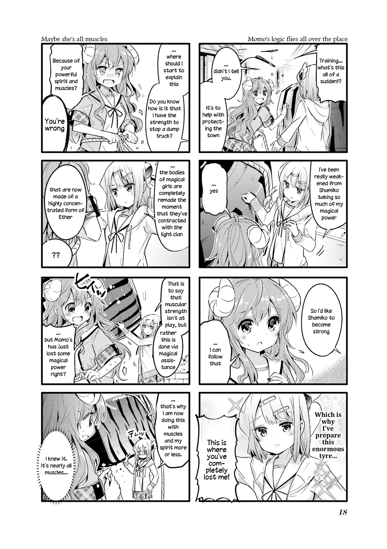 Machikado Mazoku Chapter 15 page 2 - Chapter 15