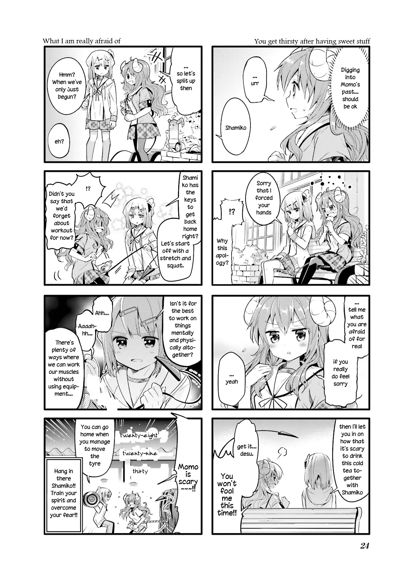 Machikado Mazoku Chapter 15 page 8 - Chapter 15