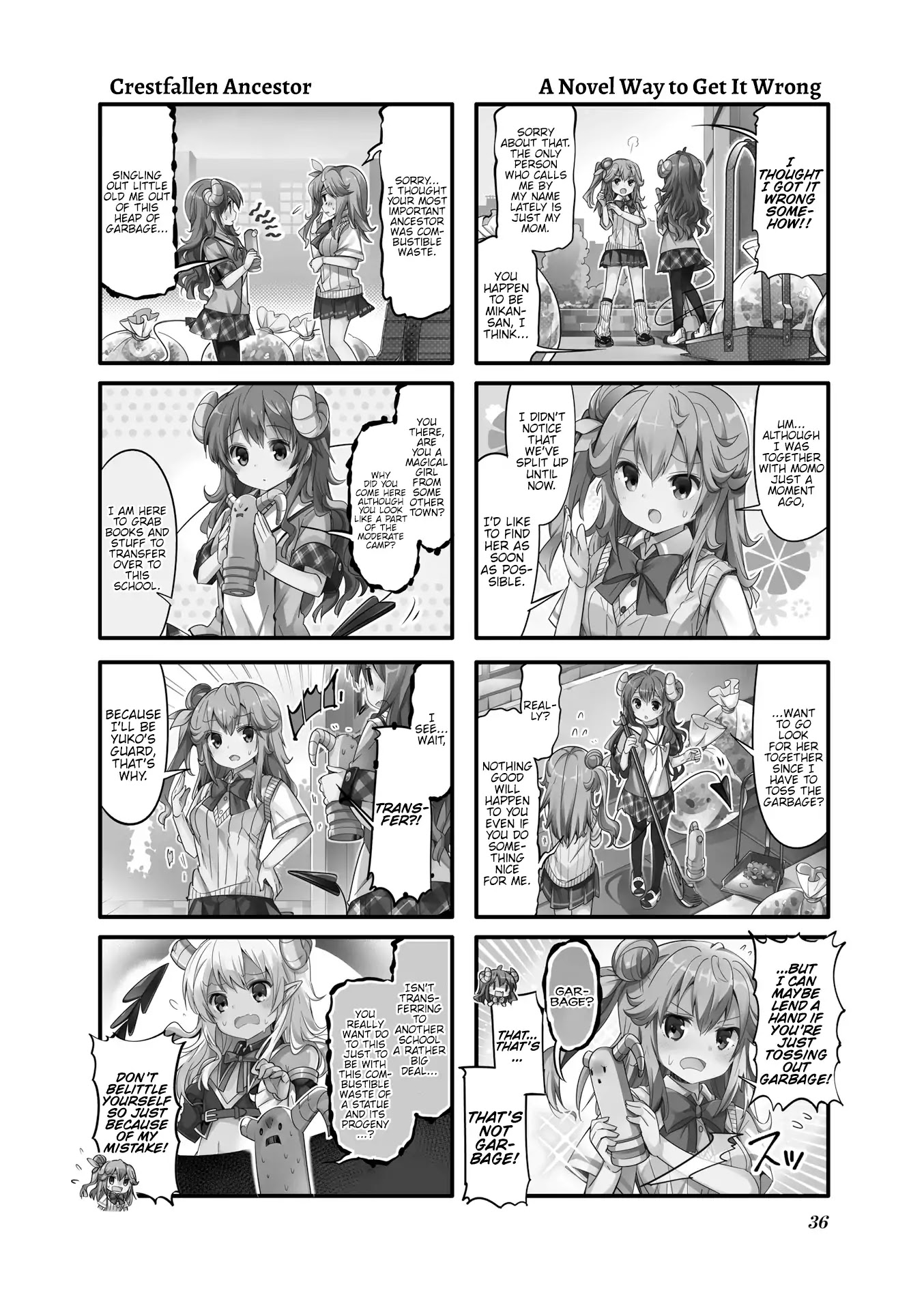 Machikado Mazoku Chapter 17 page 2 - Chapter 17