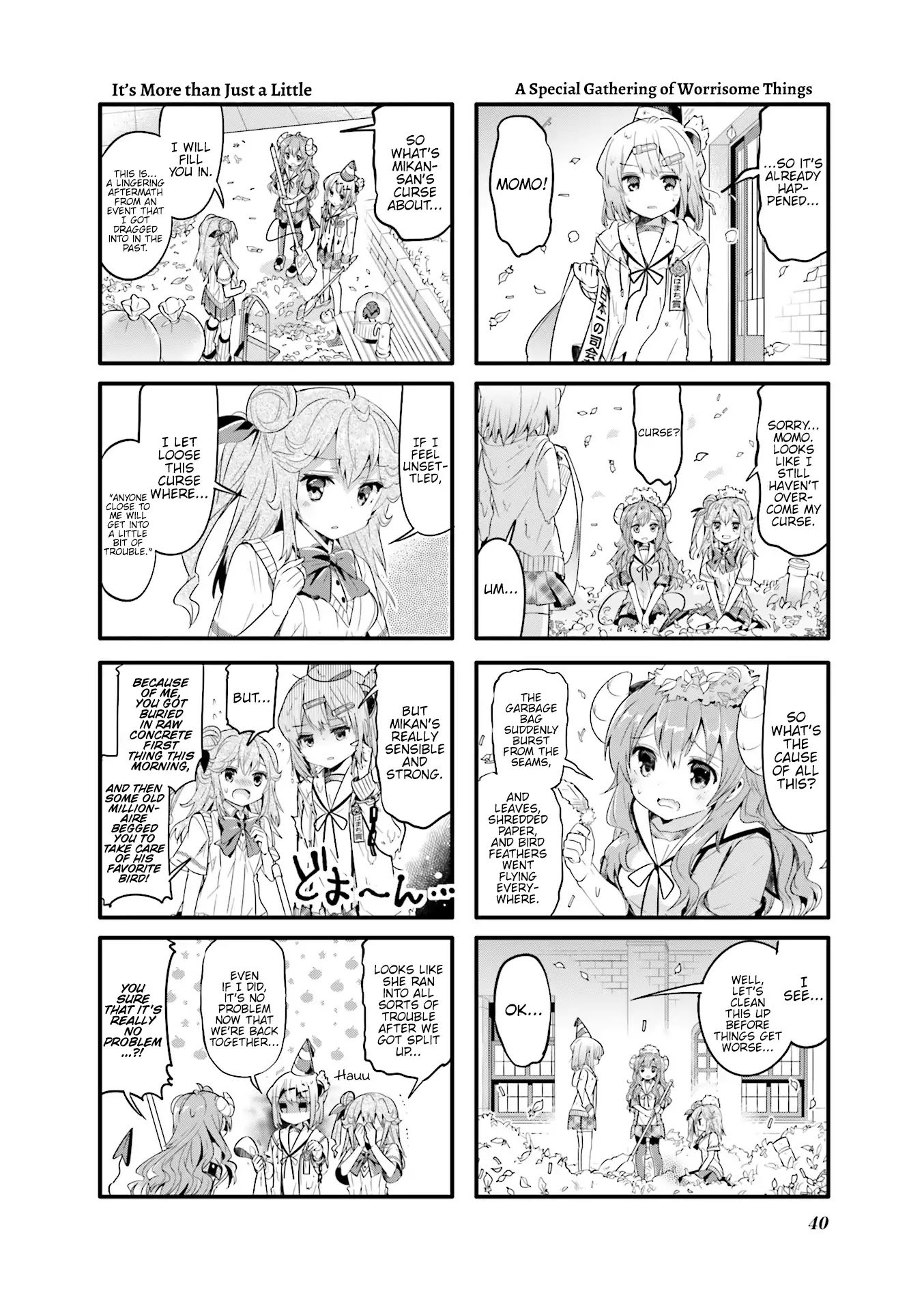 Machikado Mazoku Chapter 17 page 6 - Chapter 17