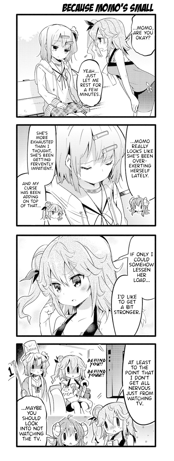 Machikado Mazoku Chapter 18 page 10 - Chapter 18