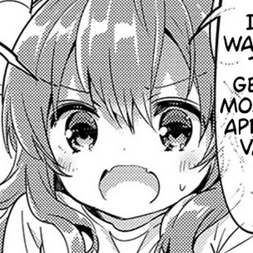 Machikado Mazoku Chapter 18 cover