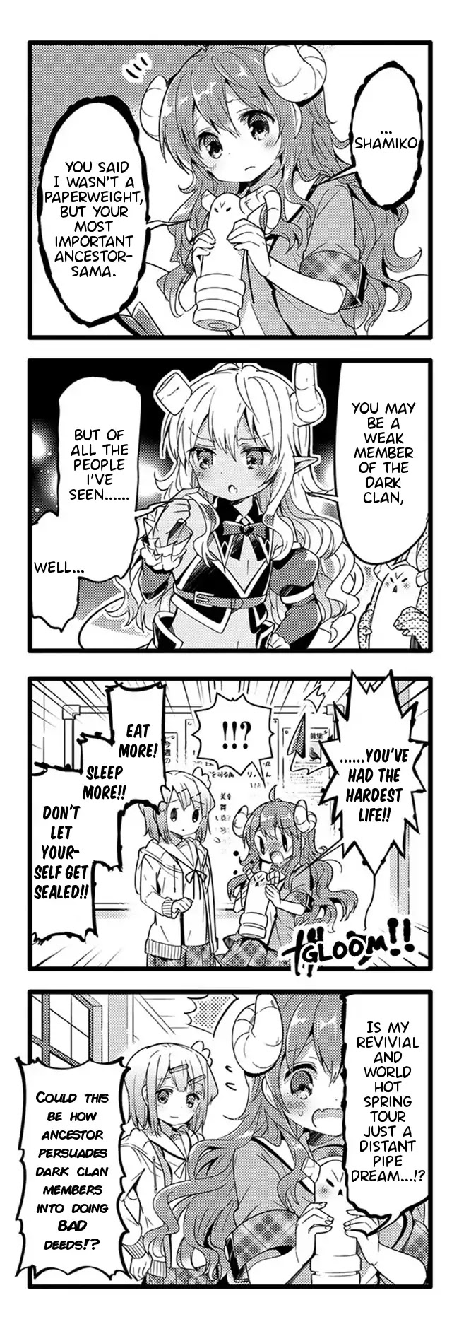 Machikado Mazoku Chapter 19 page 14 - Chapter 19