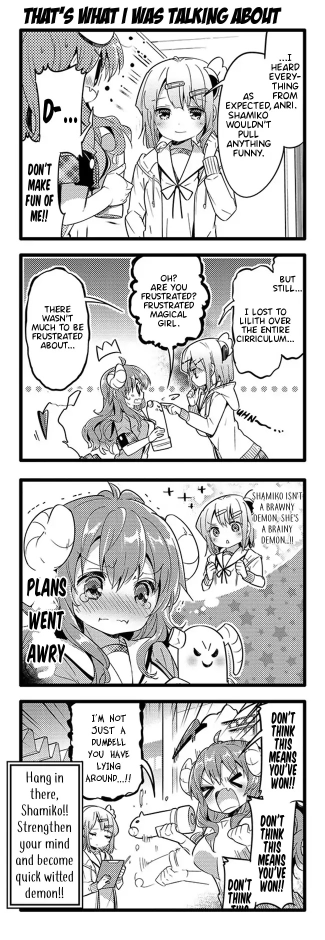 Machikado Mazoku Chapter 19 page 15 - Chapter 19