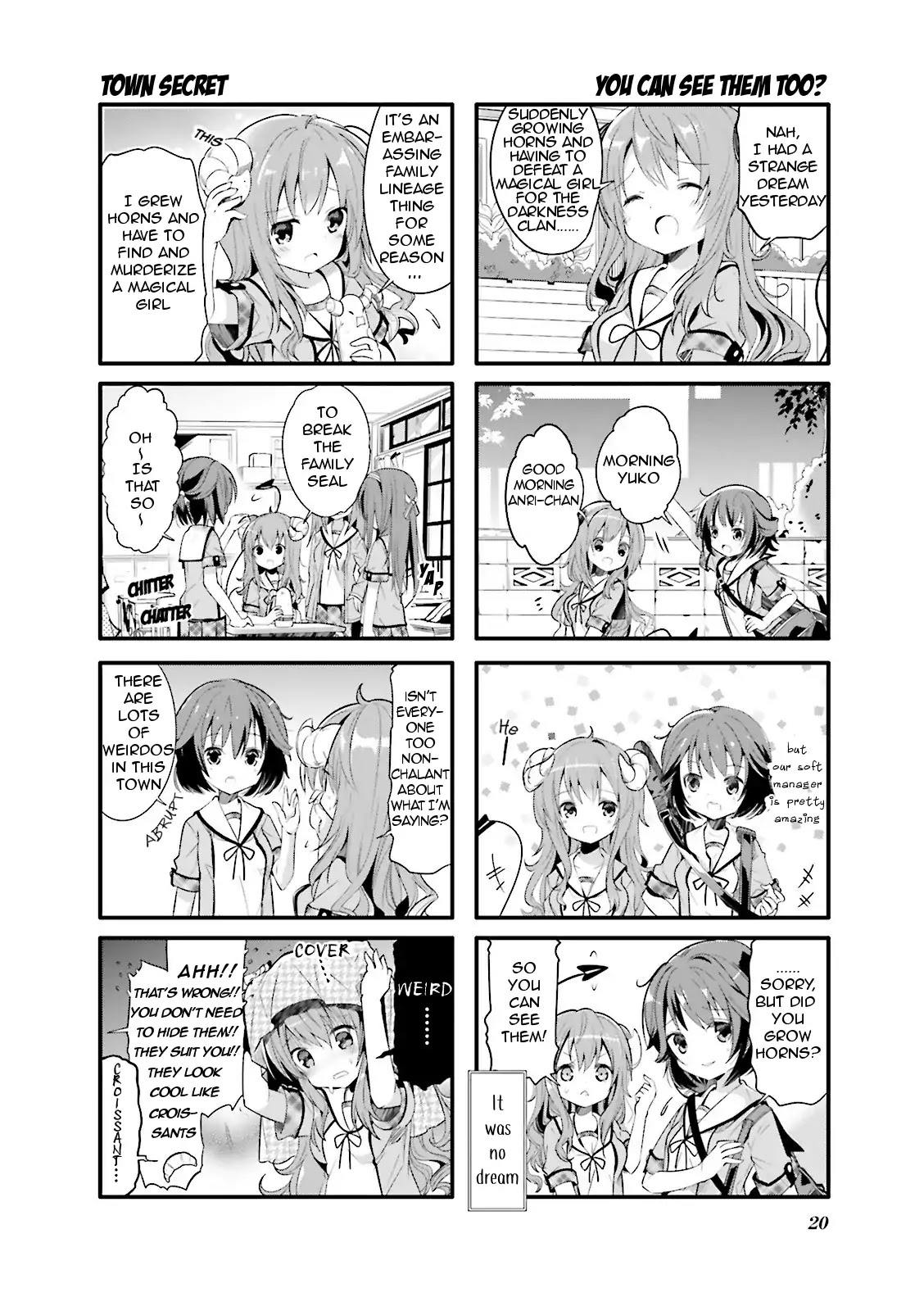 Machikado Mazoku Chapter 2 page 2 - Chapter 2