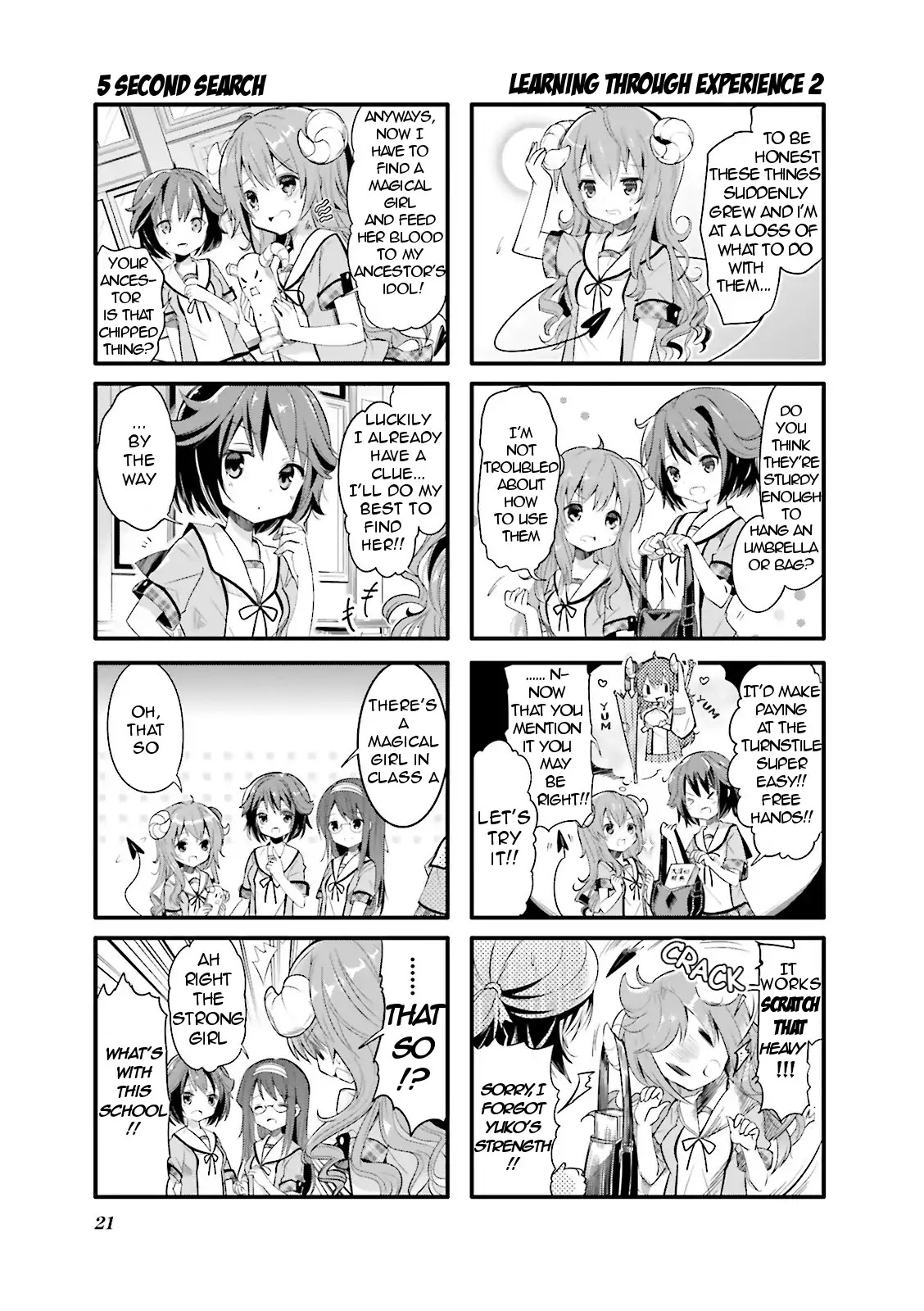 Machikado Mazoku Chapter 2 page 3 - Chapter 2