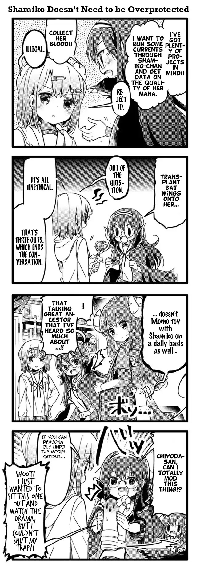 Machikado Mazoku Chapter 21 page 6 - Chapter 21