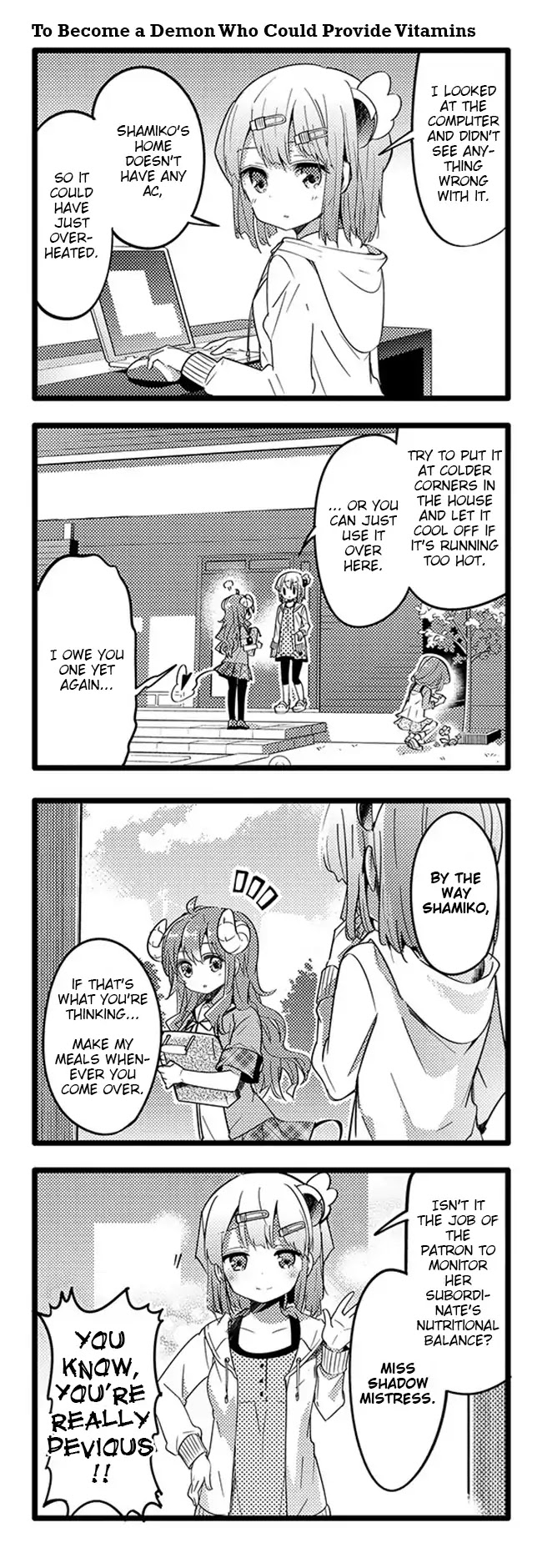 Machikado Mazoku Chapter 22 page 11 - Chapter 22