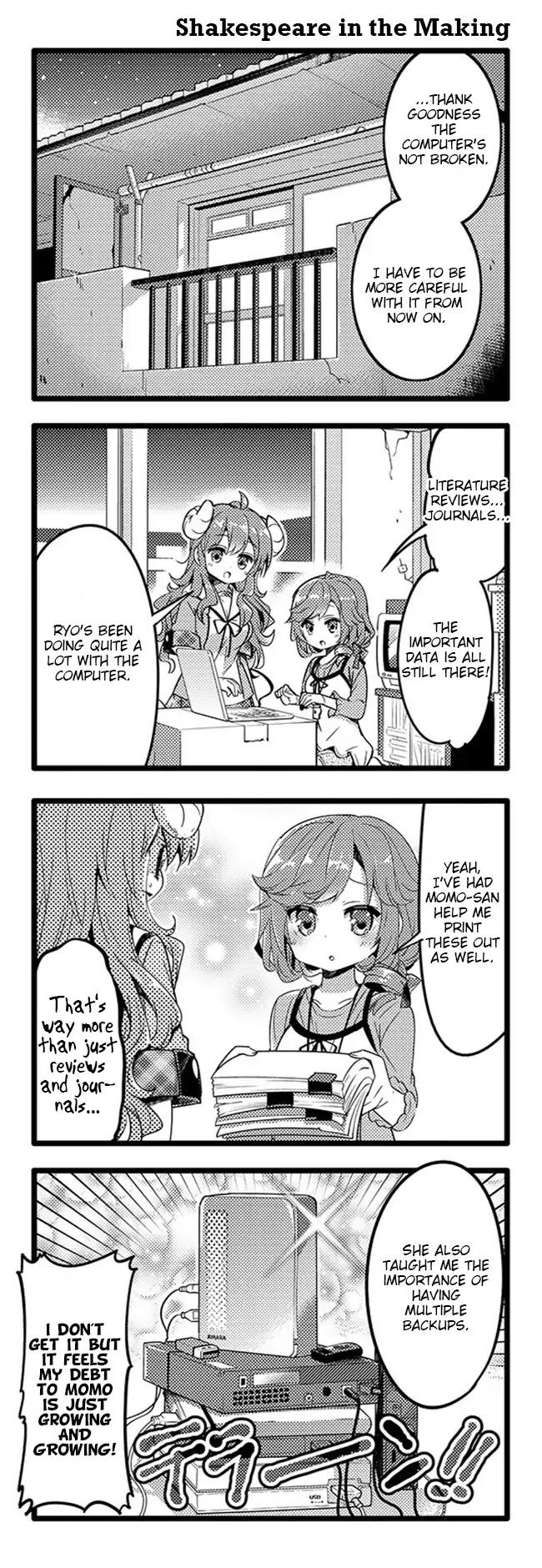Machikado Mazoku Chapter 22 page 12 - Chapter 22
