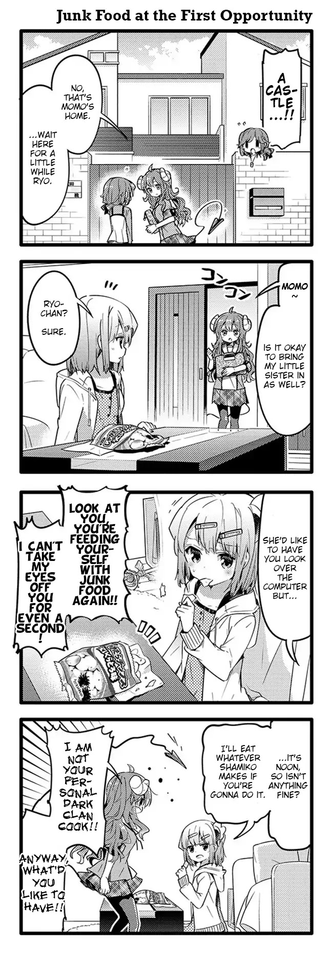 Machikado Mazoku Chapter 22 page 2 - Chapter 22