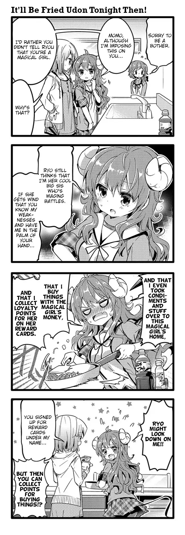 Machikado Mazoku Chapter 22 page 3 - Chapter 22