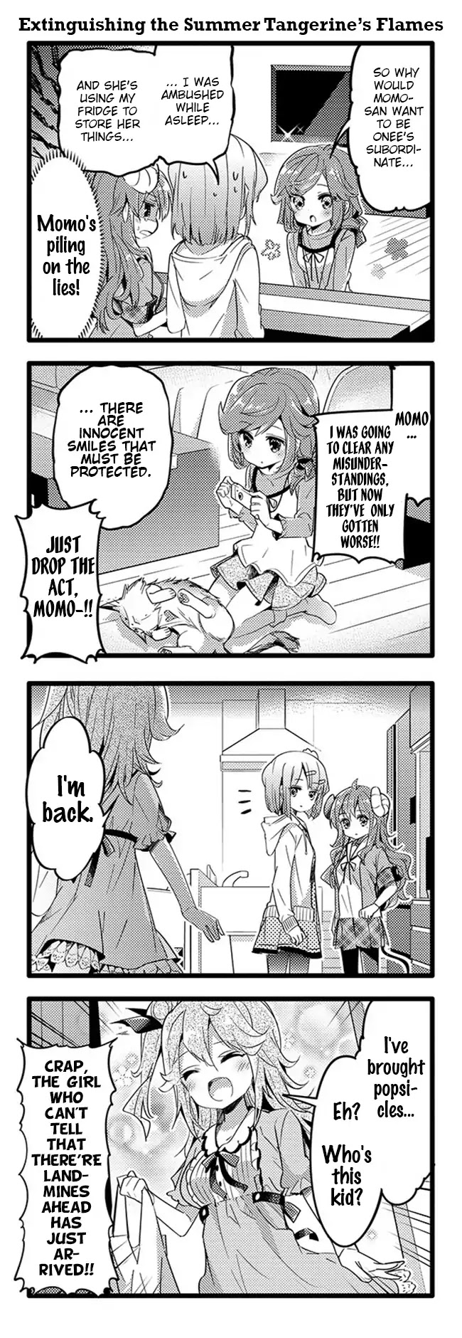 Machikado Mazoku Chapter 22 page 8 - Chapter 22