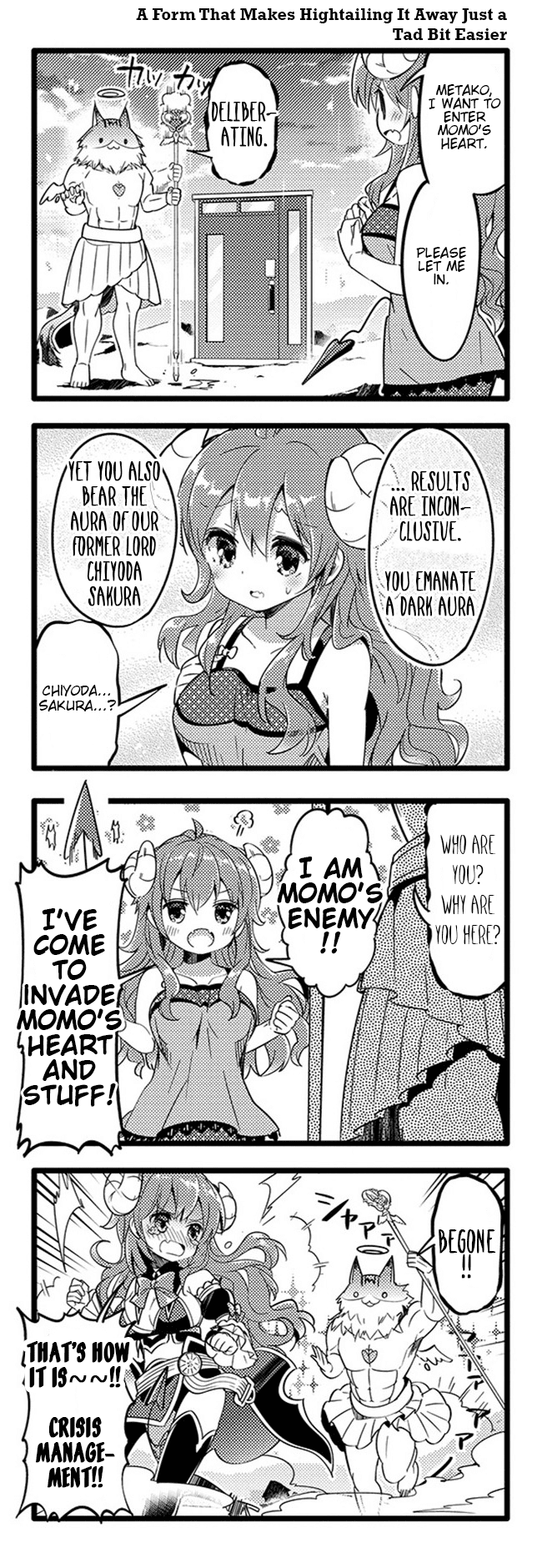 Machikado Mazoku Chapter 23 page 8 - Chapter 23
