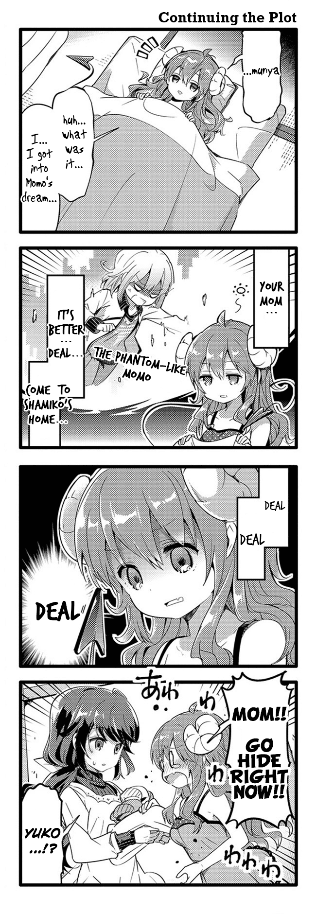 Machikado Mazoku Chapter 24 page 10 - Chapter 24