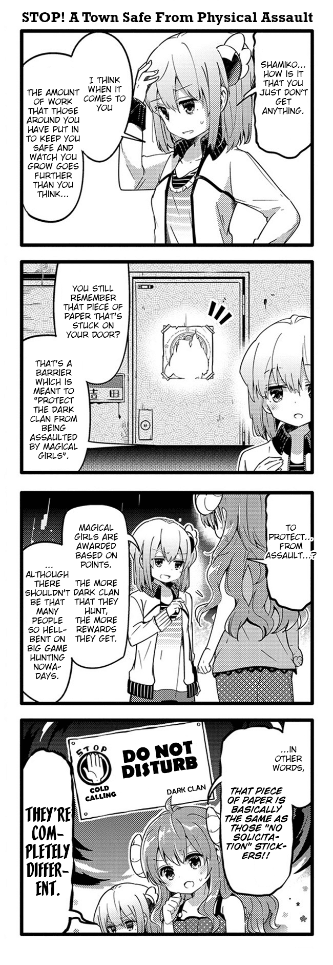 Machikado Mazoku Chapter 24 page 6 - Chapter 24