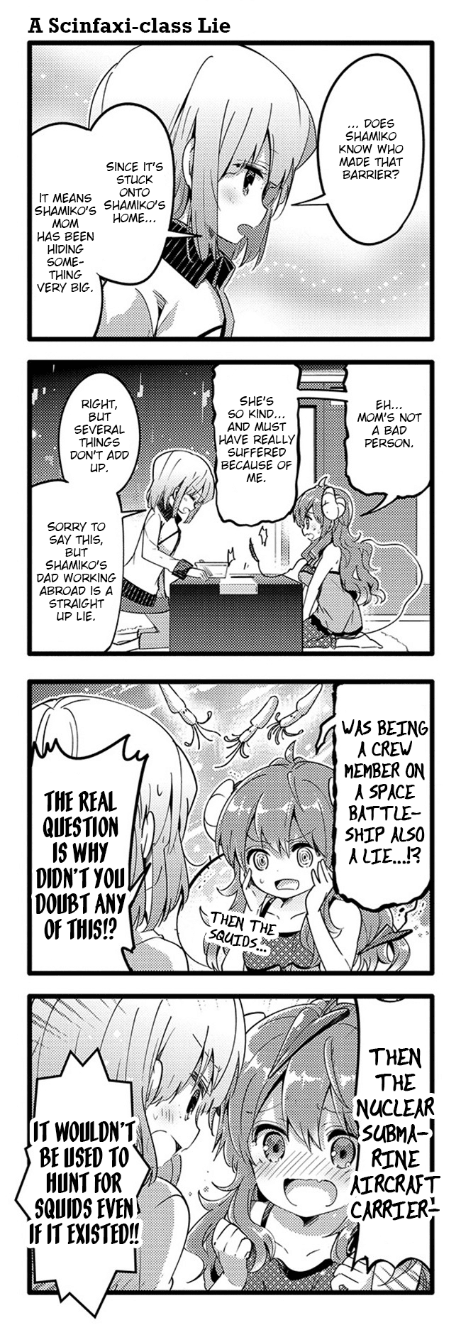 Machikado Mazoku Chapter 24 page 7 - Chapter 24