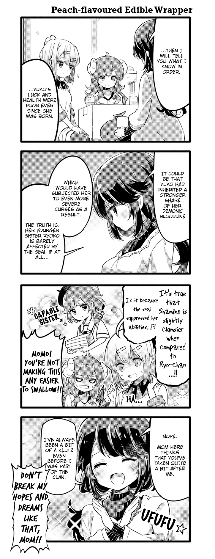 Machikado Mazoku Chapter 25 page 4 - Chapter 25