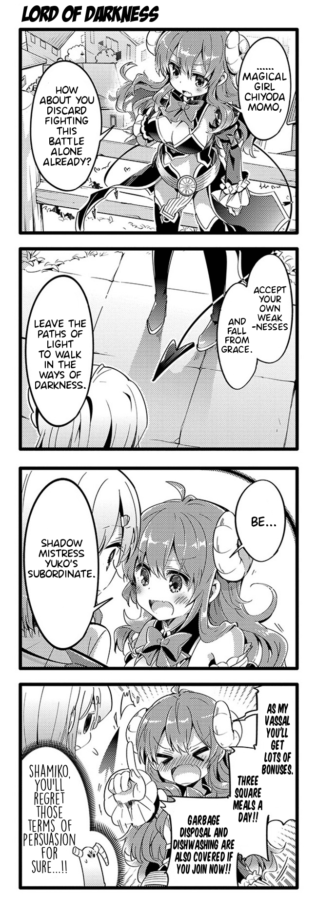 Machikado Mazoku Chapter 26 page 11 - Chapter 26: Conveying Thoughts!! Demon Takes a New Step!!