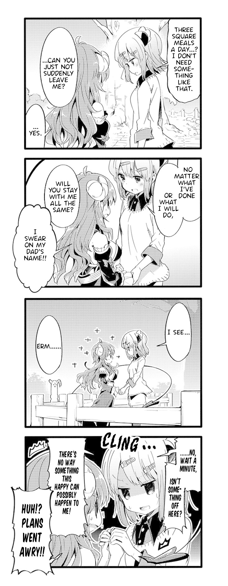Machikado Mazoku Chapter 26 page 13 - Chapter 26: Conveying Thoughts!! Demon Takes a New Step!!
