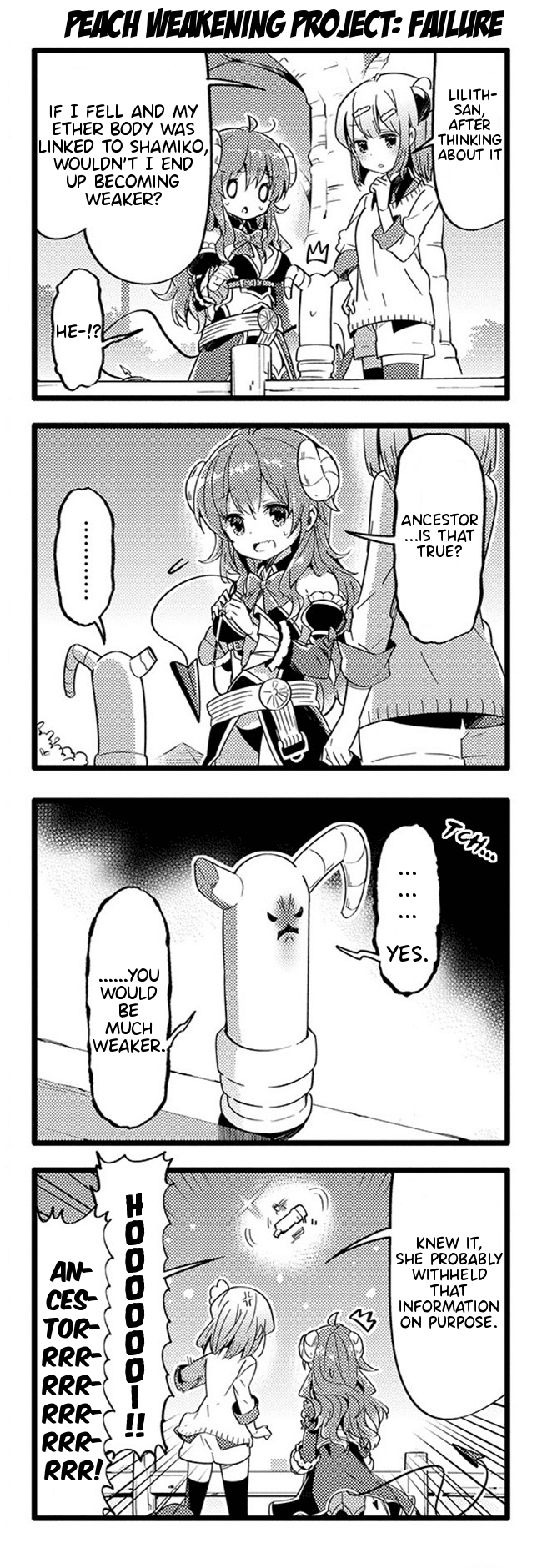 Machikado Mazoku Chapter 26 page 14 - Chapter 26: Conveying Thoughts!! Demon Takes a New Step!!