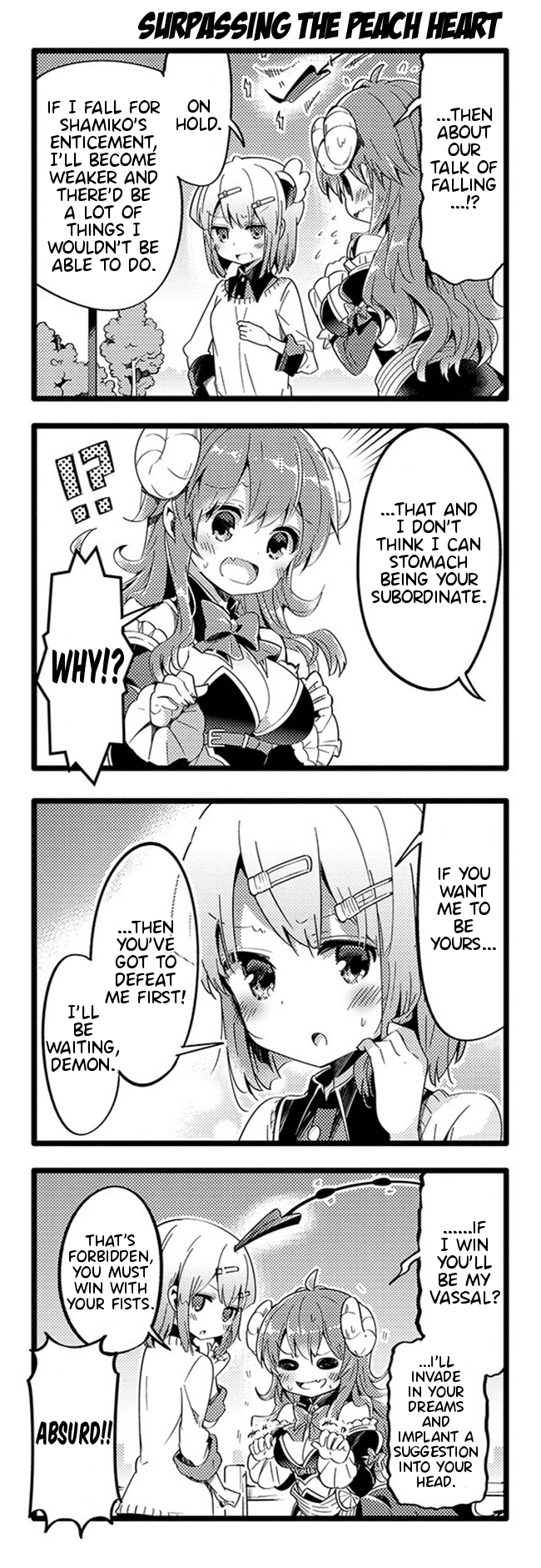 Machikado Mazoku Chapter 26 page 16 - Chapter 26: Conveying Thoughts!! Demon Takes a New Step!!