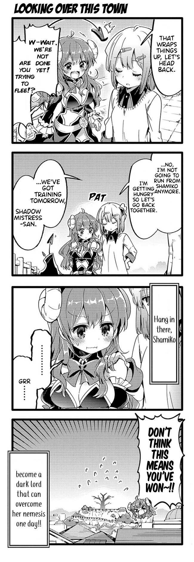 Machikado Mazoku Chapter 26 page 17 - Chapter 26: Conveying Thoughts!! Demon Takes a New Step!!