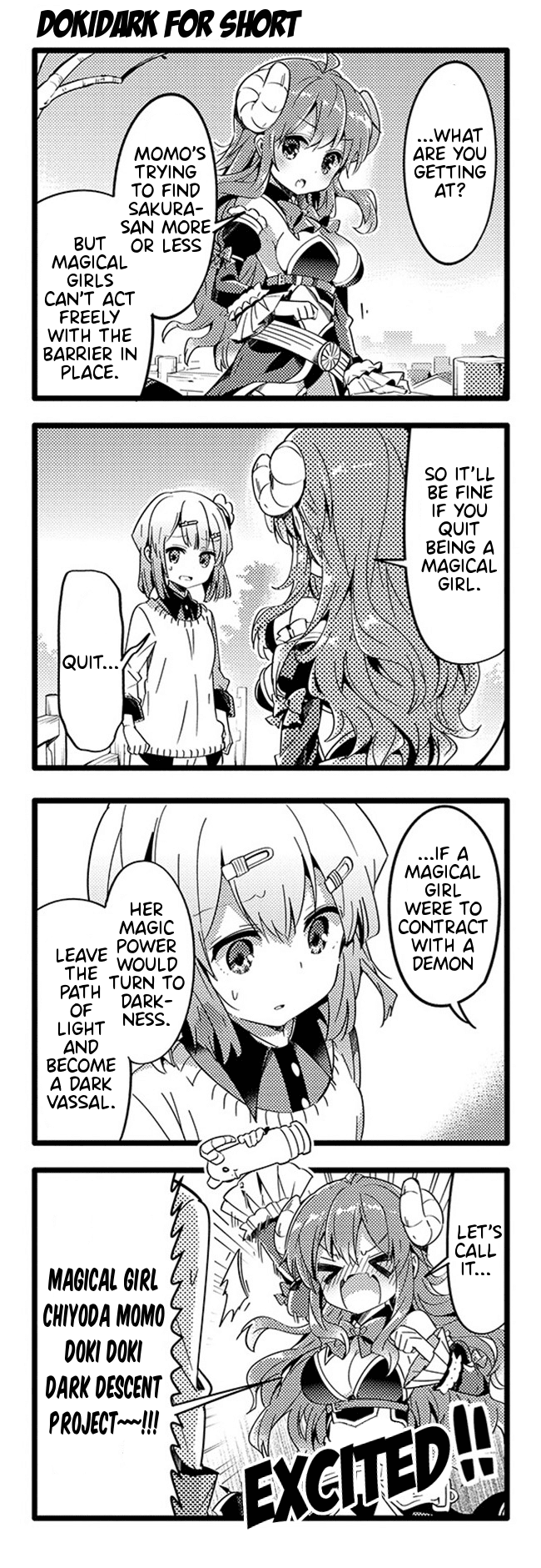 Machikado Mazoku Chapter 26 page 7 - Chapter 26: Conveying Thoughts!! Demon Takes a New Step!!