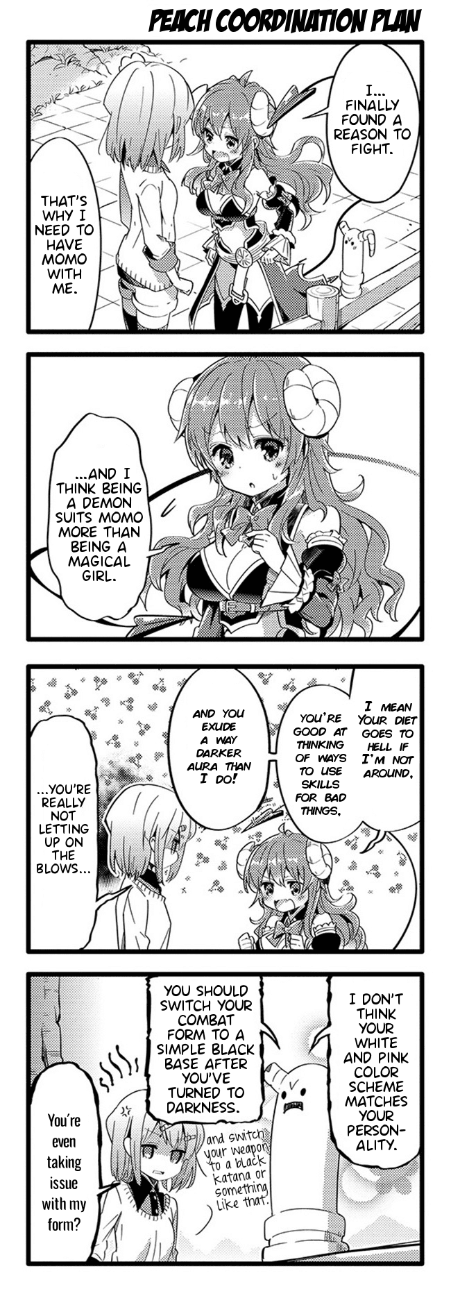 Machikado Mazoku Chapter 26 page 8 - Chapter 26: Conveying Thoughts!! Demon Takes a New Step!!
