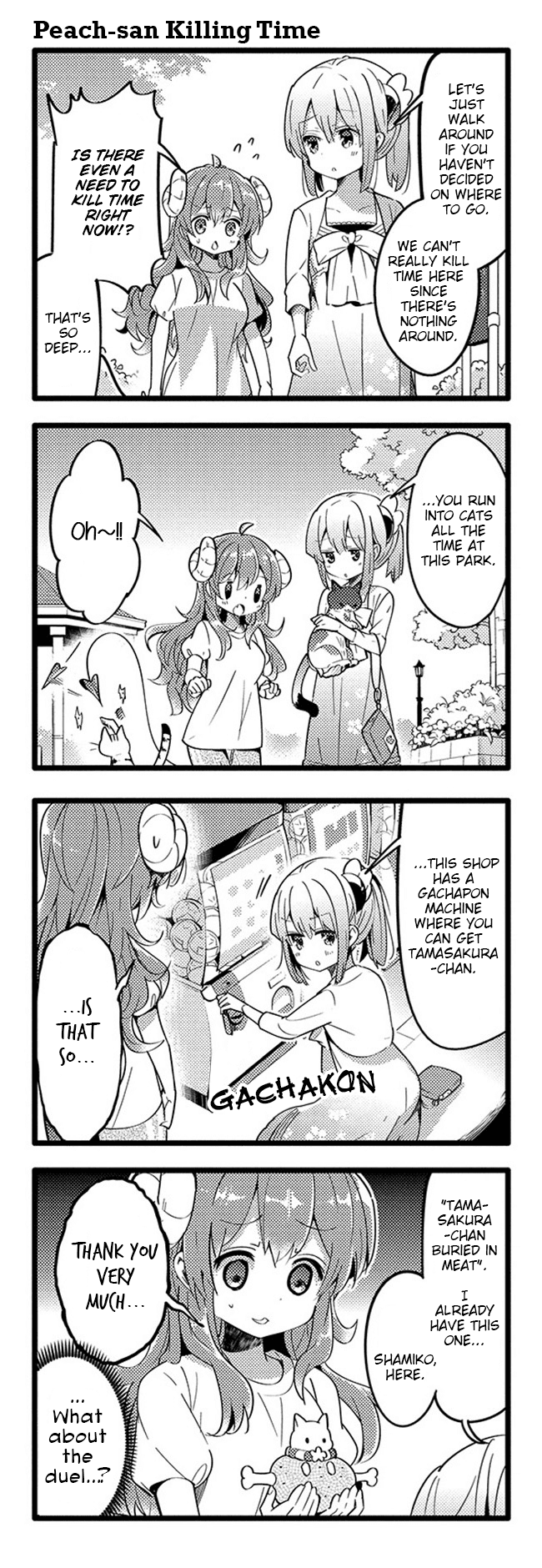 Machikado Mazoku Chapter 27 page 11 - Chapter 27: Confrontation Once Again!! Magical Girl's New Form!?