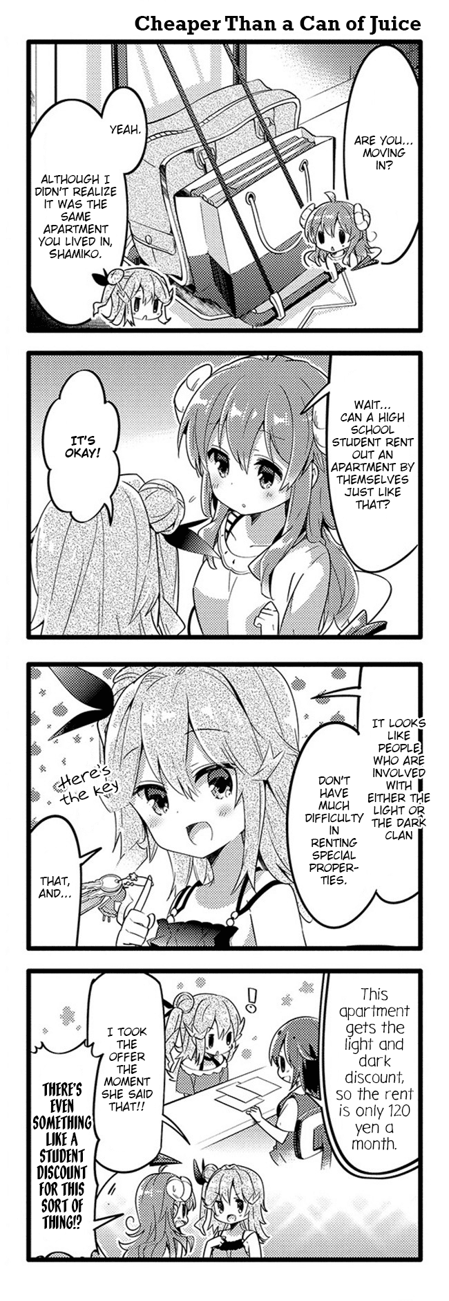 Machikado Mazoku Chapter 28 page 2 - Chapter 28: Neighbourhood Strife! Love Thy Neighbour!