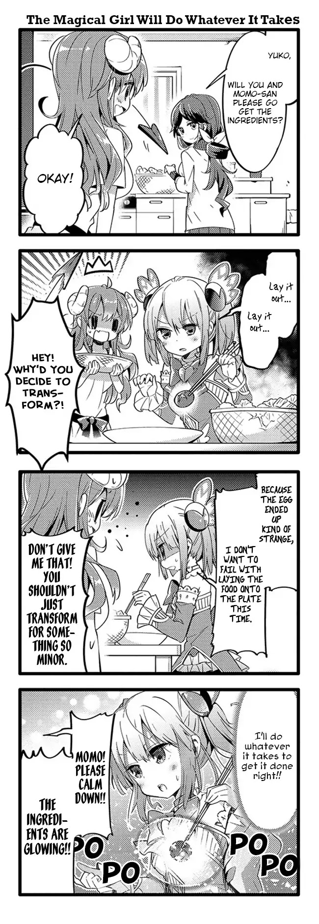 Machikado Mazoku Chapter 29 page 8 - Chapter 29